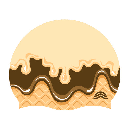 Icecream Brown Silicone Cap
